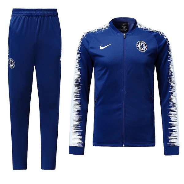 Chelsea Trainingsanzug 2018-19 Blau Fussballtrikots Günstig